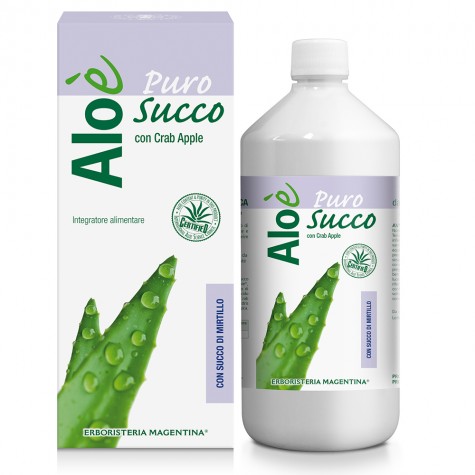 Aloe Puro Con Succo Di Mirtillo Bio Bio Vita Prodotti Naturali