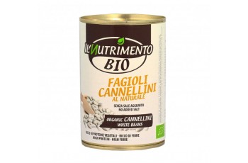 Fagioli Cannellini al Naturale Bio - Scatola 400 gr