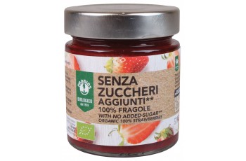 Composta 100% Fragole Senza Zucchero 215 gr