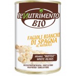 Fagioli Bianchi di Spagna al Naturale Bio - Scatola 400 gr 