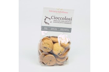 Frollini con Gocce di Cioccolato - 200 gr